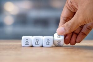 Automation and its potential impact on the workforce, artificial intelligence concept.